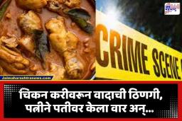 Crime News: चिकन करी बनवण्यावरून नवरा-बायकोत वाद; संतापलेल्या पत्नीने विळ्याने सपासप वार करून पतीला संपवलं