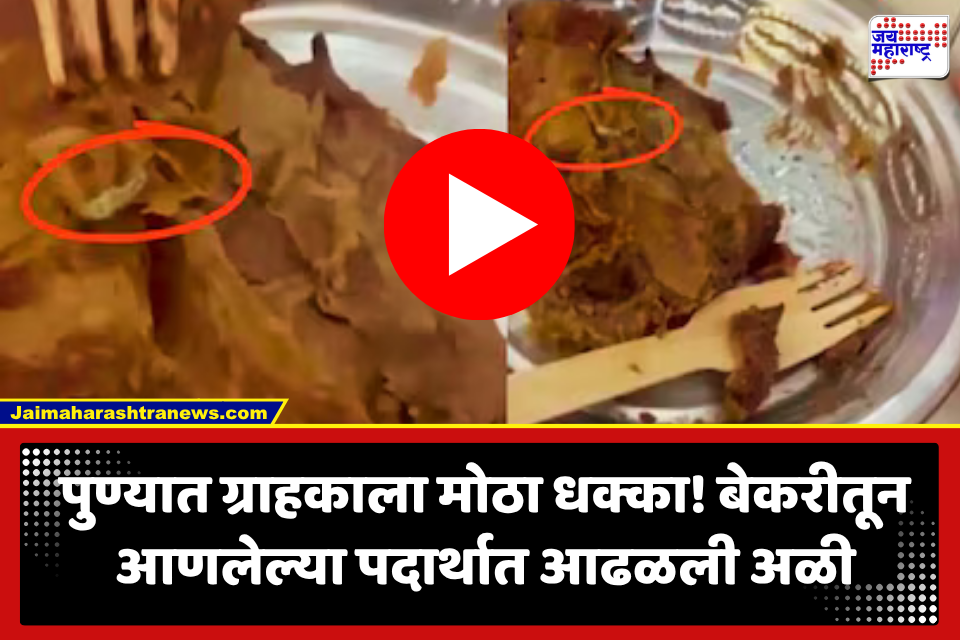 Pune: खाद्यपदार्थांच्या गुणवत्तेवर गंभीर प्रश्नचिन्ह! पुण्यात बेकरीतून आणलेल्या पदार्थात आढळली अळी ;ग्राहकाला मोठा धक्का