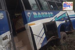 पूंछ येथे बस दरीत कोसळली; अपघातात प्रवासी जखमी, बचावकार्य सुरु