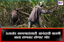 Sugarcane Workers : लाखो उसतोड कामगारांवर सरकारची कृपा! सणासुदीला मिळणार खास भेट, प्रशासनाचा महत्त्वाचा निर्णय