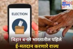 बिहार ठरले देशातील पहिले ई-व्होटिंग राज्य! नागरिकांनी घरातून मोबाईद्वारे केलं मतदान