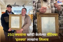 फक्त 250 रुपयांना खरेदी केलेल्या पेंटिंगचा लिलाव ठरला ‘इतक्या’ लाखांना; किंमत ऐकून व्हाल अवाक! काय आहे प्रकरण? जाणून घ्या