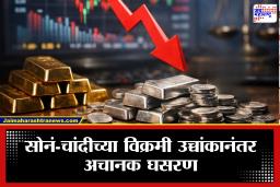 Gold-Silver Price Crash: चांदीचे दर एका दिवसात तब्बल 1 लाख रुपयांनी घसरले, सोन्यातही झपाट्याने घसरण; गुंतवणूकदारांना मार्केटमध्ये मोठा फटका
