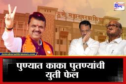Pune Election Results : पुण्यात देवाभाऊंना ‘भाव’, दादांची ‘दादागिरी’ संपुष्टात