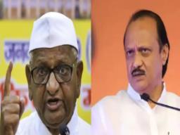 अजित पवारांच्या विरोधात अण्णा हजारे