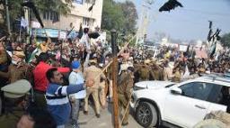 हरियाणात १३ शेतकऱ्यांवर हत्या, दंगल केल्याप्रकरणी गुन्हा दाखल