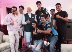 मोदी रमले गेमर्ससोबत