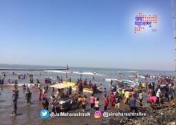 नववर्ष स्वागतासाठी पर्यटक अलिबागमध्ये दाखल