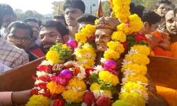 छत्रपती संभाजी महाराजांच्या 346 व्या राज्याभिषेकासाठी शिवप्रेमींनी रायगड सजला