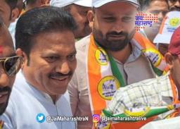 शशिकांत शिंदेंचं साताऱ्यात शक्तीप्रदर्शन