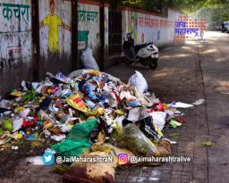 उघड्यावर कचरा टाकणाऱ्यांवर पुणे मनपाची कारवाई