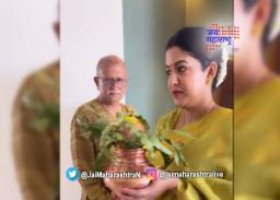 अभिनेत्री इशिताचा गृहप्रवेश