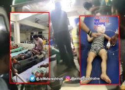 अमरावती दर्यापूर अंजनगाव मार्गावर भीषण अपघात