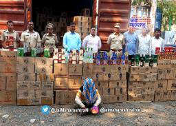 अवैधरीत्या मदयाची तस्करी करणाऱ्यावर कारवाई