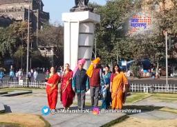 इस्राईलच्या दूतावासाकडून शिवरायांना मानवंदना
