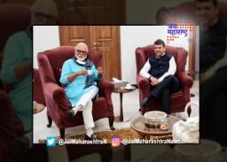 ओबीसी आरक्षणप्रश्नी छगन भुजबळ यांनी घेतली फडणवीसांची भेट