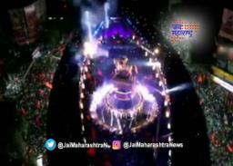 औरंगाबाद क्रांती चौकात शिवप्रेमींचा जल्लोष