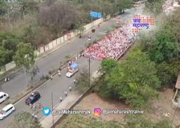 किसान सभेचा लाँगमार्च मुंबईच्या दिशेने