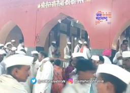 गजानन महाराजांच्या पालखी उपळा मुक्कामी