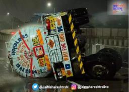 छत्रपती संभाजीनगरमध्ये गॅस टँकरचा अपघात