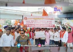 छत्रपती संभाजीनगरमध्ये मराठा मोर्चा