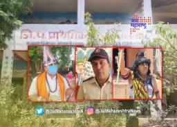 जनजागृतीसाठी शिक्षक बनले बहुरुपी