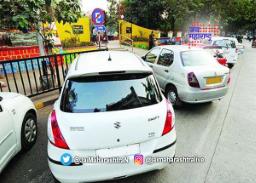 ठाण्यात बेवारस वाहनांना पोलिसांचा दणका