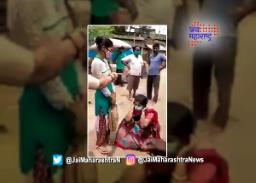 तृणमूलच्या महिलेकडून भाजपला पाठिंबा देणाऱ्या महिलेची पिळवणूक