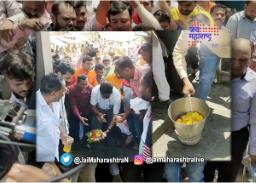 त्र्यंबकेश्वर मंदिर परिसरात हिंदू महासंघ आक्रमक