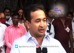 ‘नवाब मलिक दहशतवाद्यांना साथ देणारा देशद्रोही’ – नितेश राणे