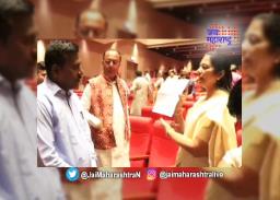 नाट्यगृह कर्मचाऱ्यावर आमदार गीता जैन भडकल्या