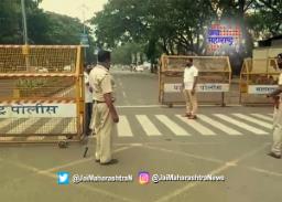 नाशिक शहरात ४० ठिकाणी नाकाबंदी