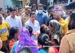 नितेश राणे यांच्यामुळे नगर इथे राजकीय चर्चांना उधाण
