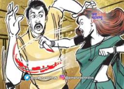पत्नीने केली पतीची हत्या