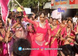 पिंक रॅलीतून तृतीयपंथ्यांनी दिला सामाजिक संदेश