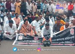 महाजनांच्या मतदारसंघातच मराठा आंदोलन पेटले