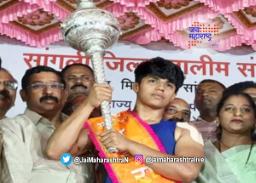 प्रतीक्षा बागडी ठरली पहिली महाराष्ट्र केसरी