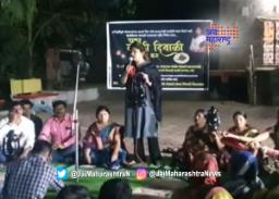 बुलडाण्यात राज्यसरकार विरोधात साजरी झाली ‘काळी दिवाळी’