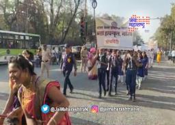 मराठी भाषा गौरवदिनानिमित्त ग्रंथदिंडी