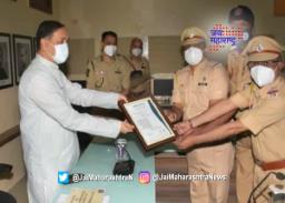 नक्षल्यांचा खात्मा करणाऱ्या जवानांचा गृहमंत्री दिलीप वळसे-पाटील यांच्या हस्ते सत्कार