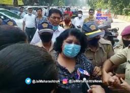 महिलेचा विधानभवनासमोर आत्मदहनाचा प्रयत्न
