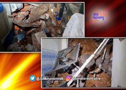 मुंबई – अंधेरी पूर्व भागात दरड कोसळली