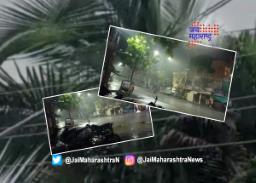राज्यात मान्सूनपूर्व पावसाची हजेरी