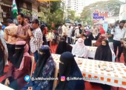 राष्ट्रवादीकडून हनुमान मंदिरात इफ्तार