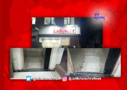 लिफ्ट कोसळल्याने कोरोना रुग्णासह 3 जण जखमी
