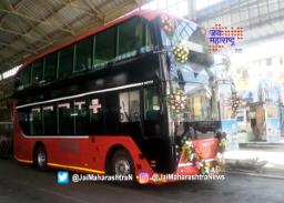 वातानुकूलित डबल डेकर बस मुंबईत दाखल