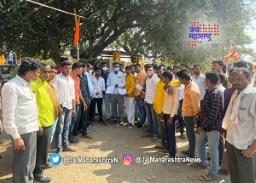 शिवजयंतीवरील निर्बंधांच्या निषेधार्थ उस्मानाबादमध्ये शिवप्रेमी आक्रमक