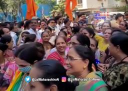 शिवसैनिकांकडून राणा दाम्पत्याची ‘नाकाबंदी’