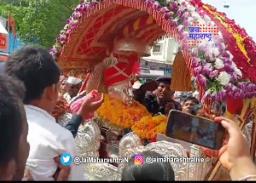 गजानन महाराज पालखीचे सोलापुरात आगमन