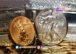 सोने आणि चांदीच्या दरात घसरण